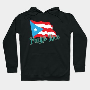 Puerto Rico Flag Hoodie